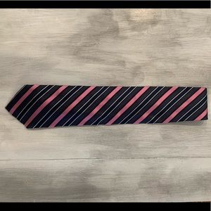 Altea Milano pink stripe tie